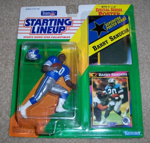 1992 Barry Sanders NFL Starting Lineup Figure