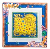 Versace by Rosenthal Primavera 8 1/2-Inch Square Tray