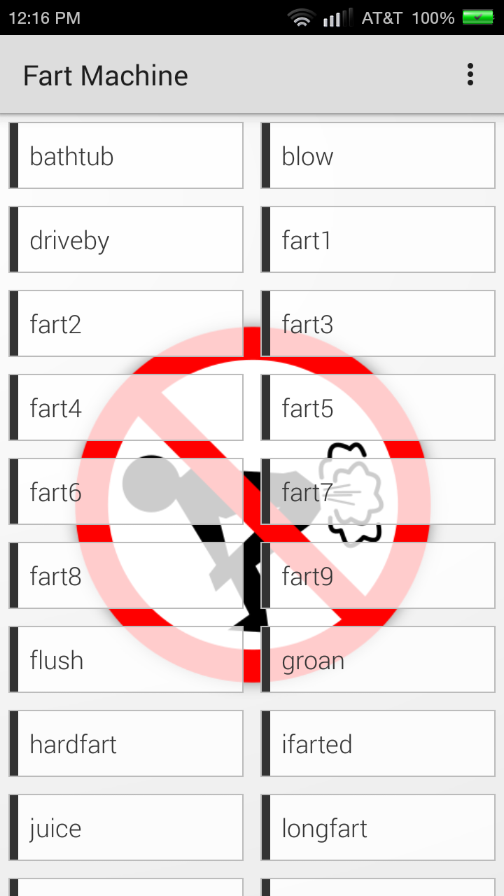 Fart Machine Appstore for Android