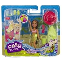 Shani: Polly Pocket Tropical Splash Mini-Doll and Accessories Pack