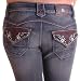 Antik Denim Western Stud Flap Pocket Jeans
