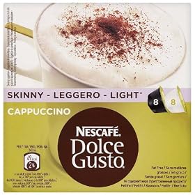 Nescaf� Dolce Gusto Skinny Cappuccino 16 Capsules (Pack of 3, Total 48 Capsules)