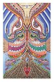 Sunshine Joy 3D Yes Yes Yes No No No Tapestry Hanging Wall Art Beach Wrap - Artwork By Chris Dyer - Amazing 3-D Effects (60X90 inches)