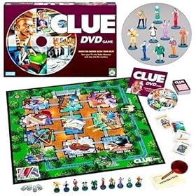 Clue DVD Game by Hasbro