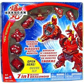 cheap Bakugan 7 in 1 Maxus Dragonoid on sale