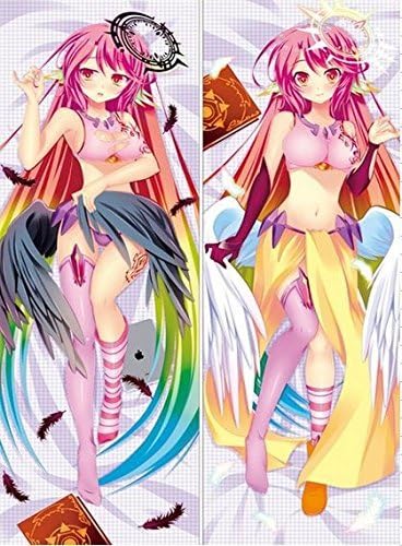 Anime No Game No Life Dakimakura 2 Side Hugging Sexy Soft Body Rectangular Pillow Cover Case 150*50cm