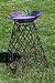 Diamond Patterned Birdbath Stand
