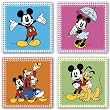 Classic Mickey Mouse and Friends Set by Walt Disney 12"x12" Art Print Poster Disney