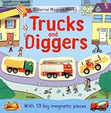 Books : Trucks and Diggers (Magnet Books)
