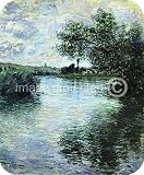 Claude Monet Art The Seine Near Vetheuil MOUSE PAD
