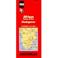 Michelin Africa Central, South, and Madagascar Map No. 955 (Michelin Maps and Atlases) by Africa Travel Books