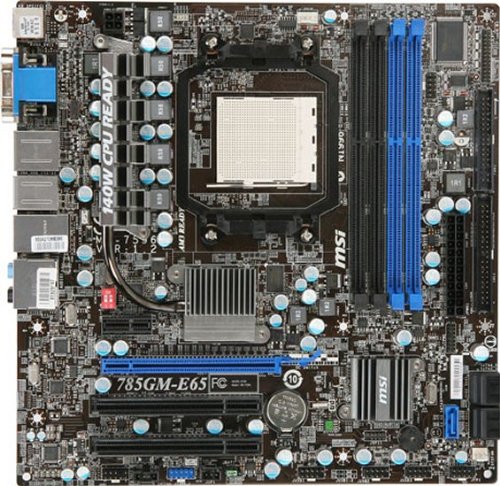 MSI M-ATX AMDシリーズ マザーボード 785GM-E65