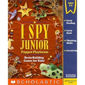 I Spy Junior Puppet Playhouse (Jewel Case) by Scholastic