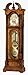Howard Miller Adams II Presidential Collection Grandfather Clock 610-874