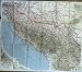 1959 Colour Map Yougoslavia Sarajevo Beograd Zagreb