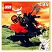 Search : Lego Knights Kingdom Exclusive Chrome Knight Series Set #4818 Dragon Rider