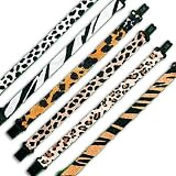 Zoo Animal Print Friendship Bracelets (1 dz)