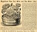 1892 Ad Pike Ellsworth Nymphaea Zanzibarensis Flowers Plant Lily Hyacinth Moss - Original Print Ad