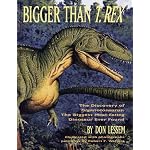 Bigger Than T-Rex book cover