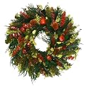 Winters Touch Wreath - 22"