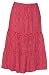Short Tiered Skirt/Red with White Polka Dots