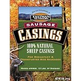Eastman Outdoors 38674 Natural Sheep Casings, for 15-Pounds of Sausage