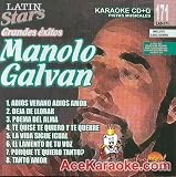 Karaoke Music CDG: Latin Stars Vol. 171 - Manolo Galvan CDG