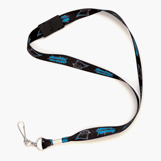 Carolina Panthers NFL Football Sports Team Breakaway Lanyard with Key Ring
