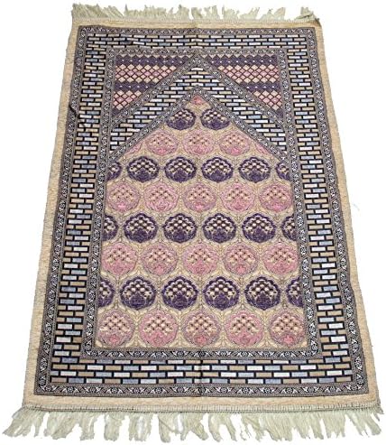 Islamic Prayer Rug - Made in Turkey Muslim Janamaz Sajjadah Namaz Prayer Rugs