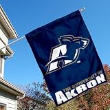 University of Akron Zips House Flag