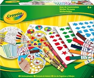 Crayola - Loisir Créatif  - Collage - Jeux de Gommettes