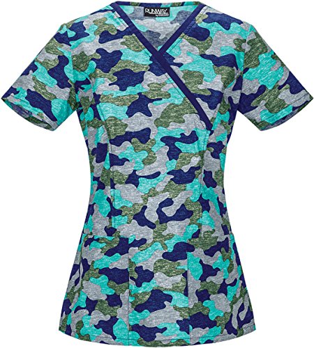 Runway 3652 Women's Mock Wrap Top