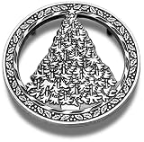 Wilton Armetale Tree with Holly Trivet