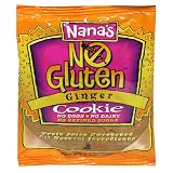 Nana's No Gluten Ginger Cookie, 3.5-Ounce Packages (Pack of 12)