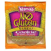 Nana's No Gluten Ginger Cookie, 3.5-Ounce Packages (Pack of 12)