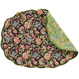 April Cornell Oval Secret Garden Patchwork Placemat