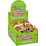 25 PACK Redbarn 7" Braided Bully Stick