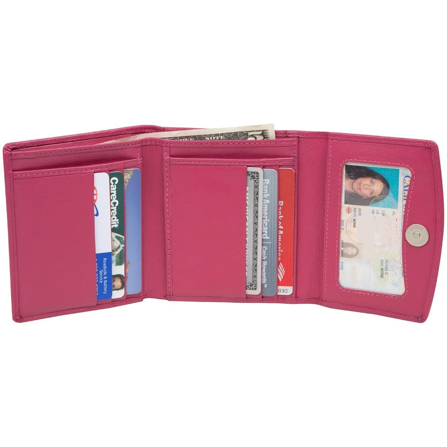 Access Denied RFID Blocking Women's Trifold Wallet Slim Line eBay