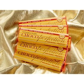 ChocoPerfection 1.8 oz. Sugar Free Dark Chocolate Bars - No Maltitol - Box of 12 Bars