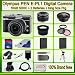 Olympus PEN E-pl1 Digital Camera (Black) with Olympus 14-42mm Micro Four Thirds Lens + Best Value 16GB, Deluxe Carrying Case, Batteries, Lens & Tripod Complete Accessories Package