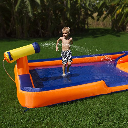 Blast Zone Pool Rafts Inflatable Bounce House Buccaneer Pirate Ball Pit