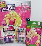 Barbie Color Alive and Mini Coloring Pack Bundle