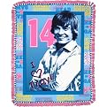 Disney High School Musical I Love Troy Make-it-Yourself Fleece Throw