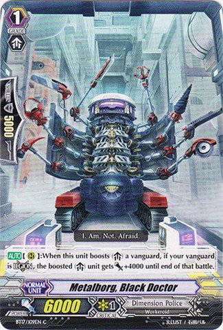 Cardfight!! Vanguard TCG - Metalborg, Black Doctor (BT17/109EN) - Booster Set 17: Blazing Perdition ver.E