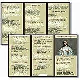Catholic Mass Prayer and Responses Pocket Card