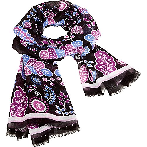 Vera Bradley Soft Fringe Scarf (Alpine Floral)