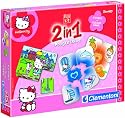 Clementoni 12654.5 - Hello Kitty - Edu Kit 2in1 Würfelpuzzle und Spiel