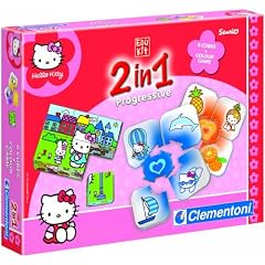 Clementoni 12654.5 - Hello Kitty - Edu Kit 2in1 W�rfelpuzzle und Spiel