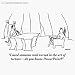 'I need someone well versed in the art of torture, do you know PowerPoint?' Cartoon print by Alex Gregory, Published in The New Yorker on 9/29/2003