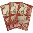 Set of 3 Packs of 16 Decorated Disposable Buffet Napkins or Guest Towels